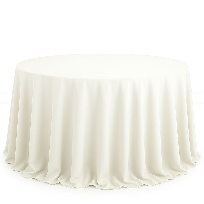 Scuba Polyester Round Tablecloth 132" - By TCF Linen - thumbnail number 12