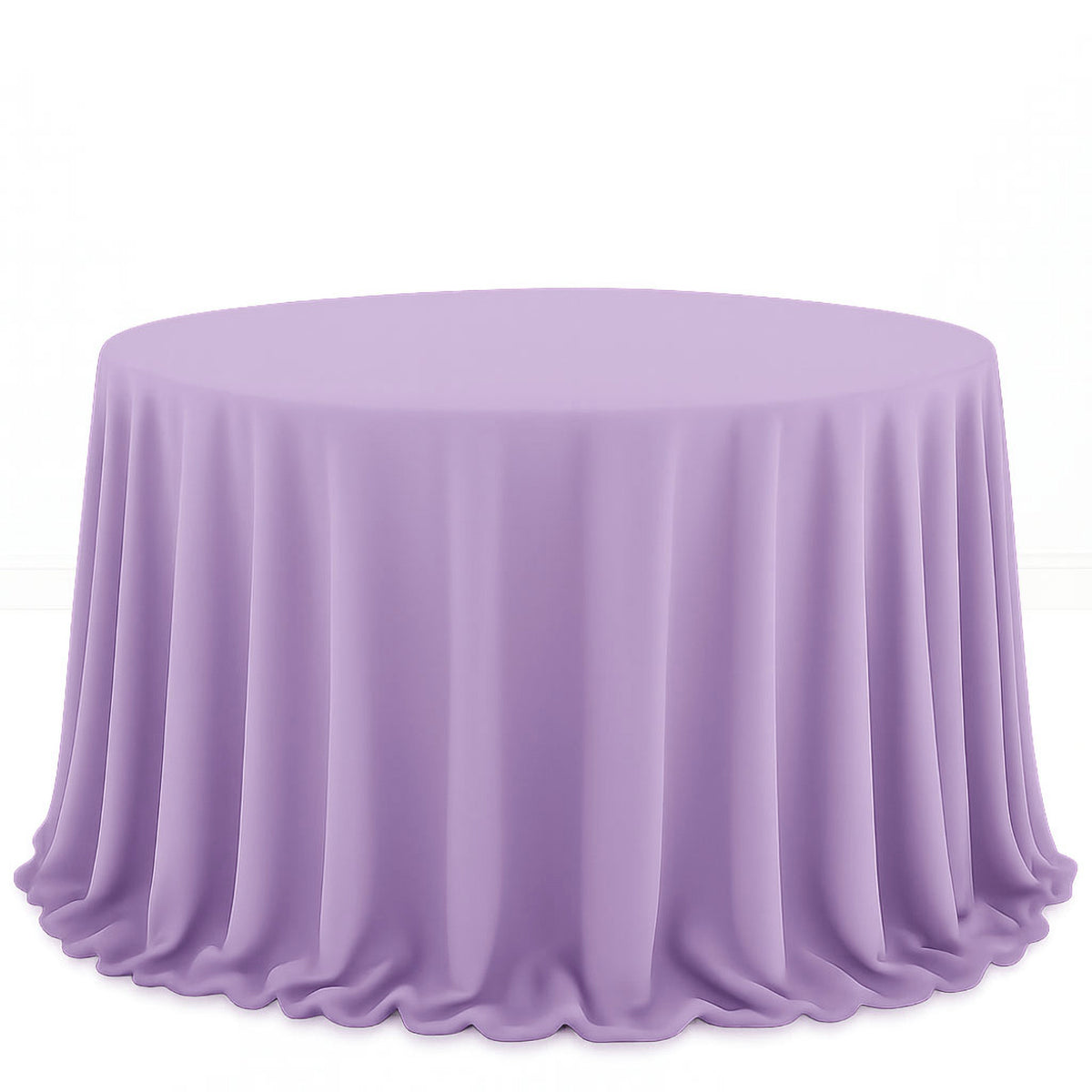 Scuba Polyester Round Tablecloth 132" - By TCF Linen