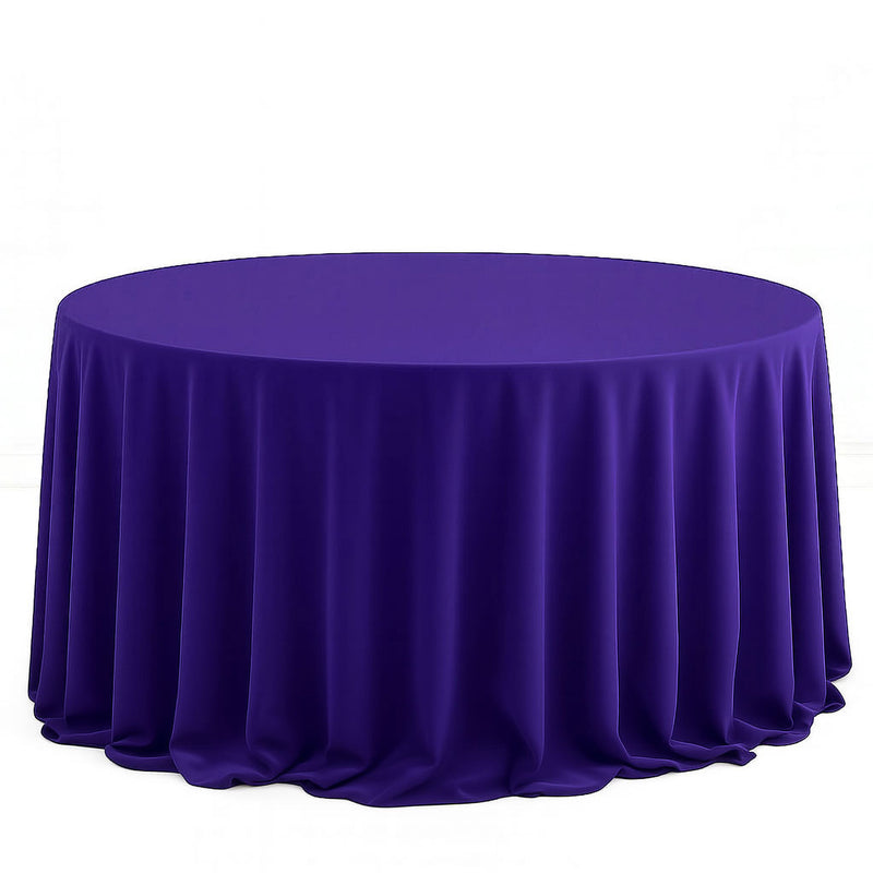 Scuba Polyester Round Tablecloth 132" - By TCF Linen - thumbnail number 17