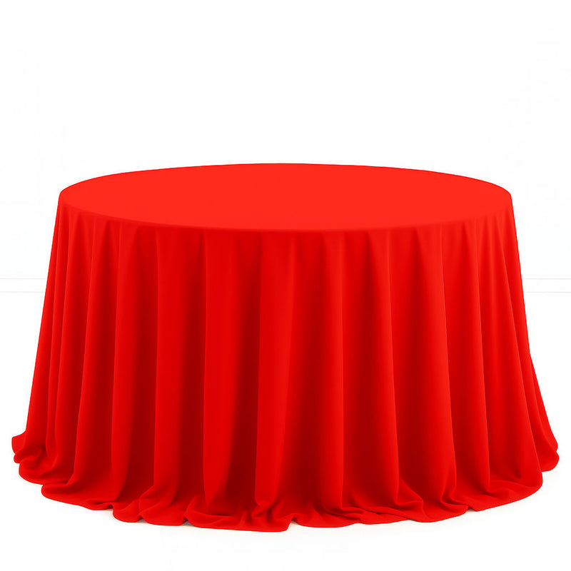 Scuba Polyester Round Tablecloth 132" - By TCF Linen - thumbnail number 18