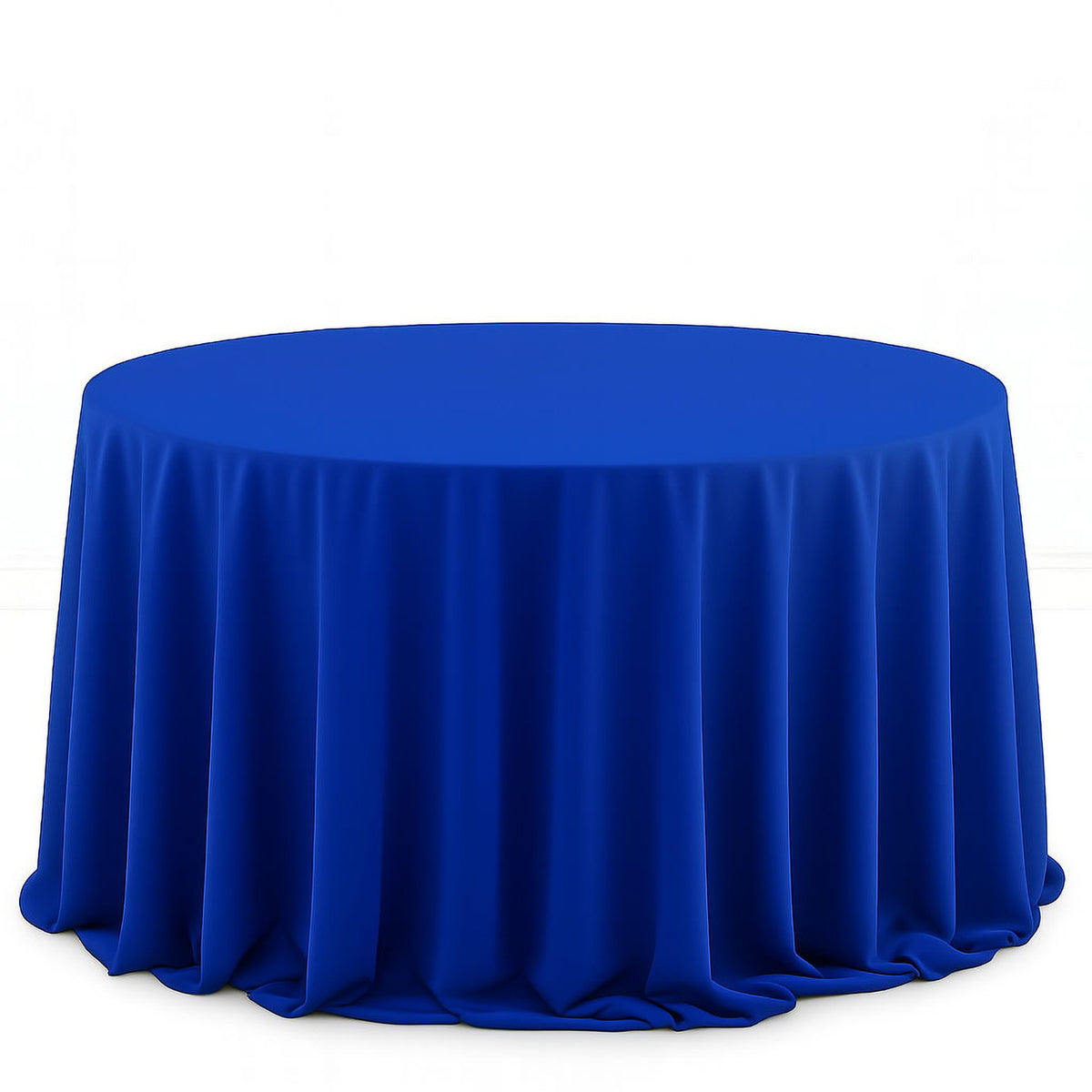 Scuba Polyester Round Tablecloth 132" - By TCF Linen