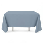 70x70 dusty blue scuba polyester table cover - thumbnail number 1