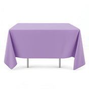 70x70 lavender scuba polyester square table cover  - thumbnail number 1