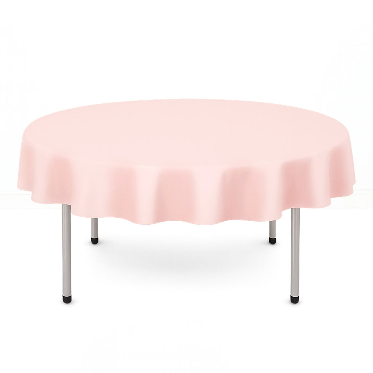 Scuba Polyester Round Tablecloth 70"- By TCF Linen