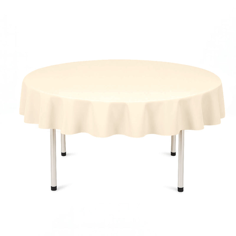 Scuba Polyester Round Tablecloth 70"- By TCF Linen - thumbnail number 17