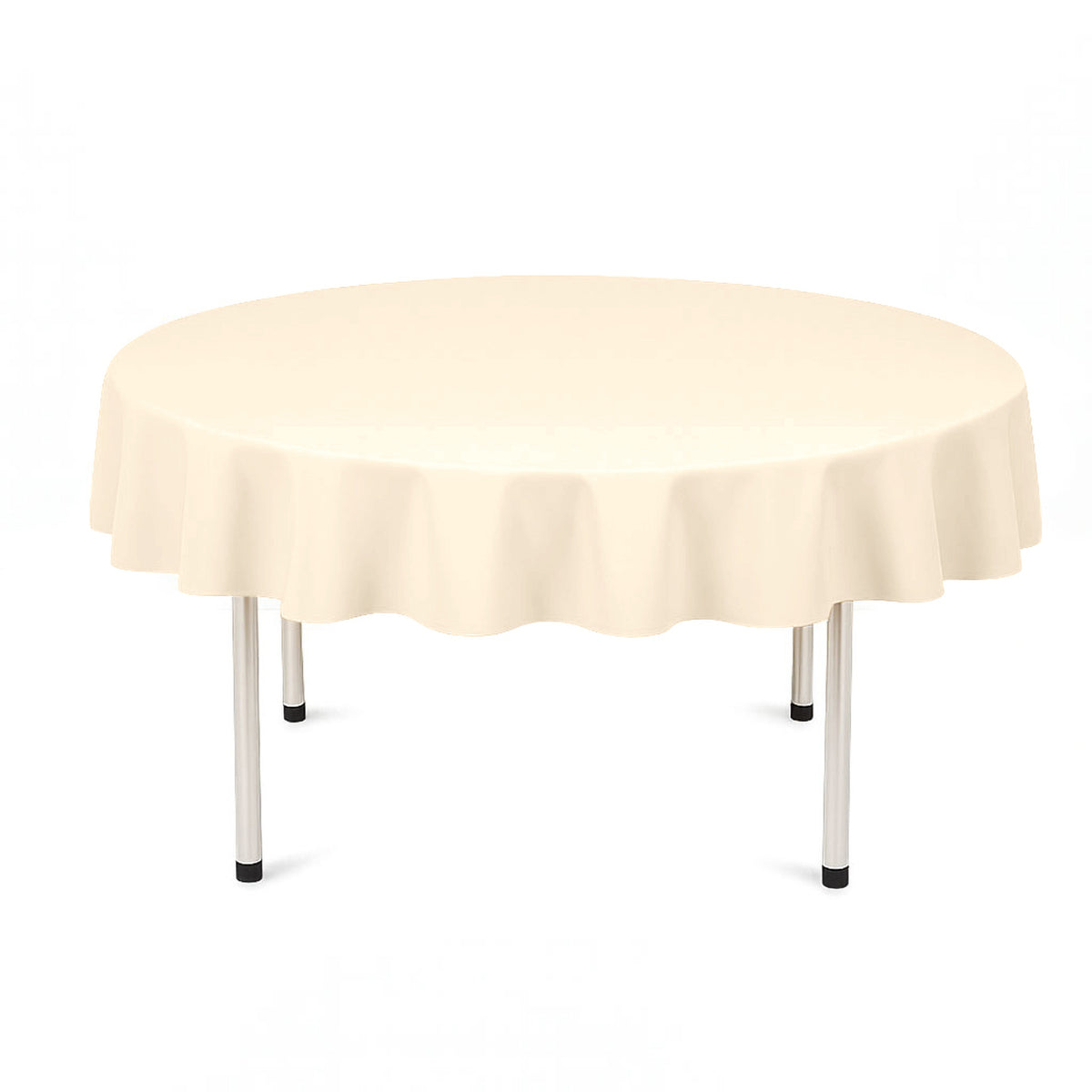 Scuba Polyester Round Tablecloth 70"- By TCF Linen