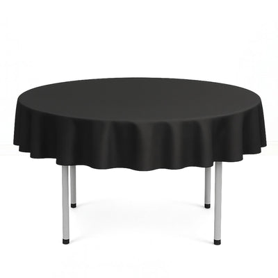 Scuba Polyester Round Tablecloth 70"- By TCF Linen - thumbnail number 15