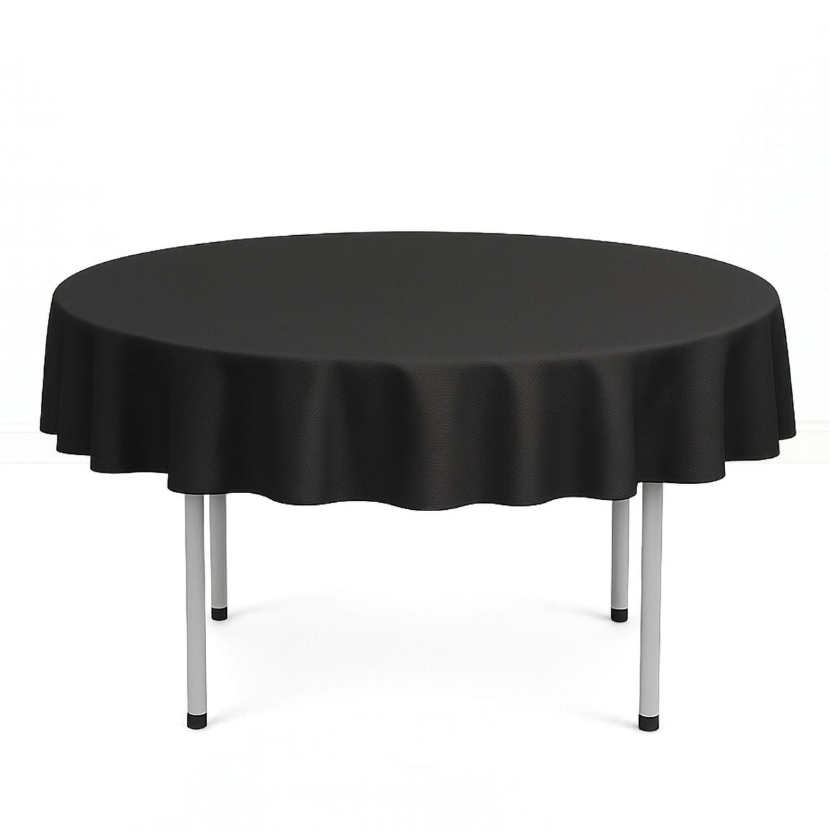 Scuba Polyester Round Tablecloth 70"- By TCF Linen