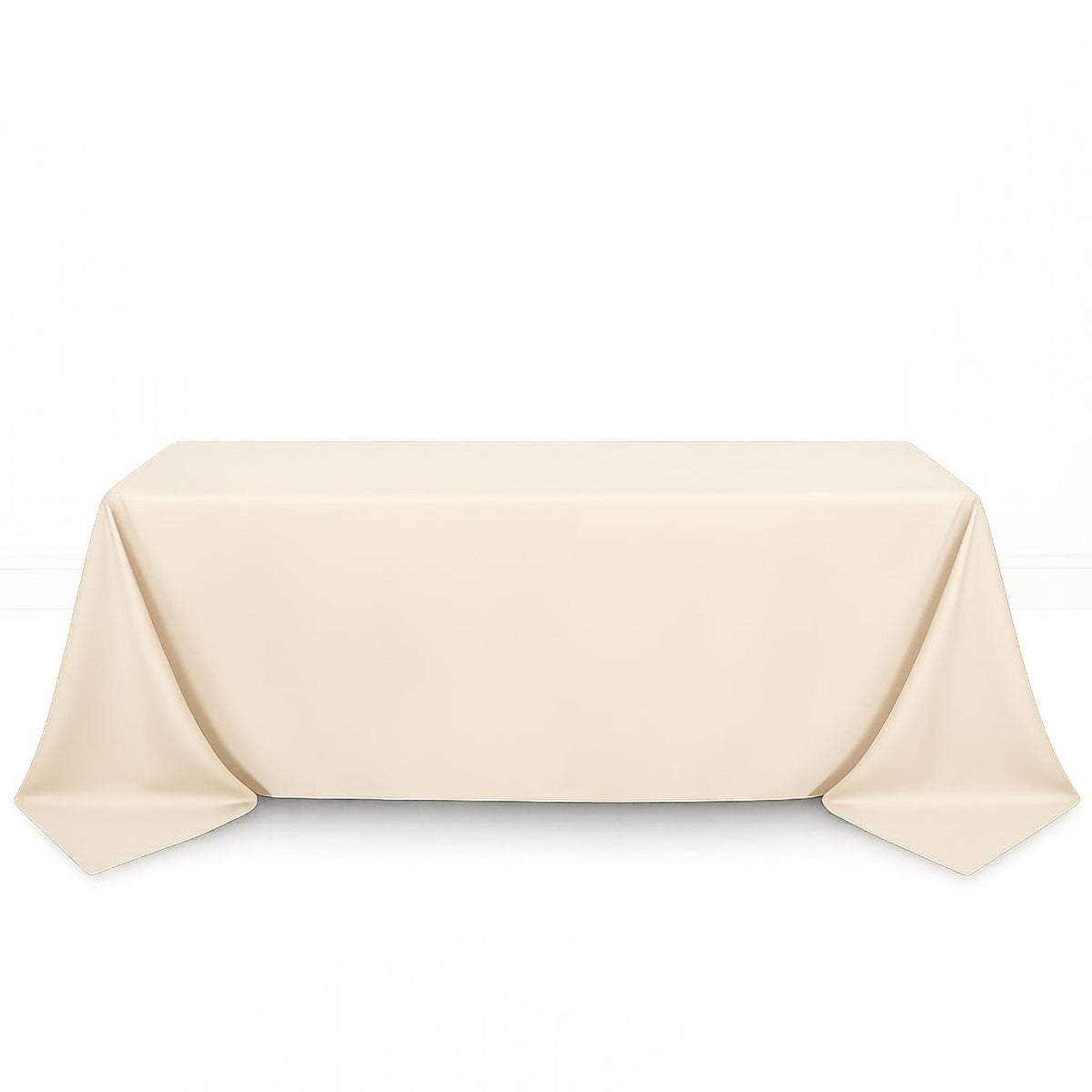 Scuba Polyester Rectangular Tablecloth 90"x132" - By TCF Linen