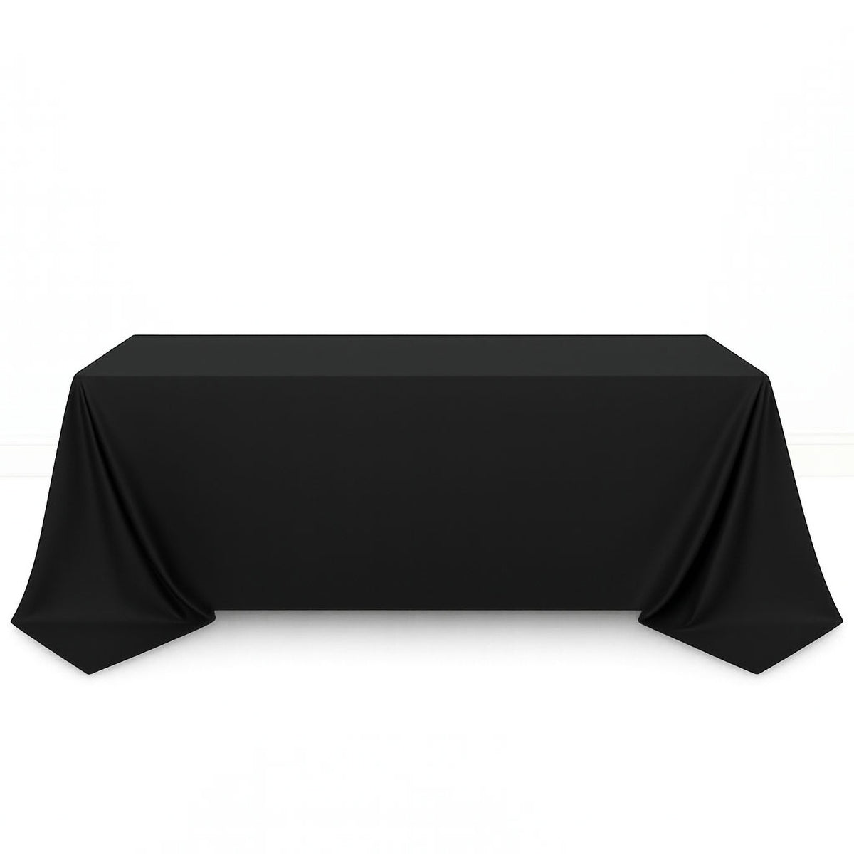 Scuba Polyester Rectangular Tablecloth 90"x132" - By TCF Linen