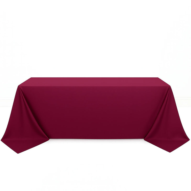 Scuba Polyester Rectangular Tablecloth 90"x132" - By TCF Linen - thumbnail number 12