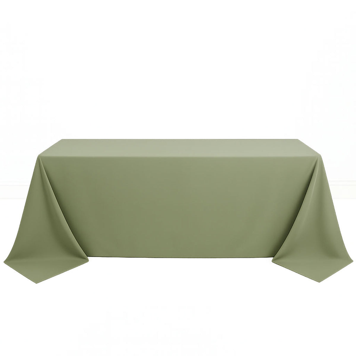 Scuba Polyester Rectangular Tablecloth 90"x132" - By TCF Linen