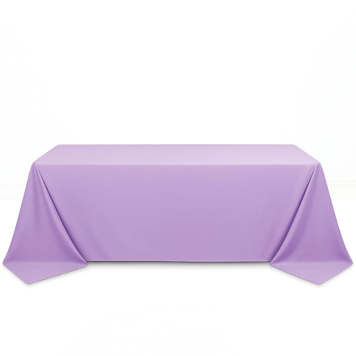 Scuba Polyester Rectangular Tablecloth 90"x132" - By TCF Linen