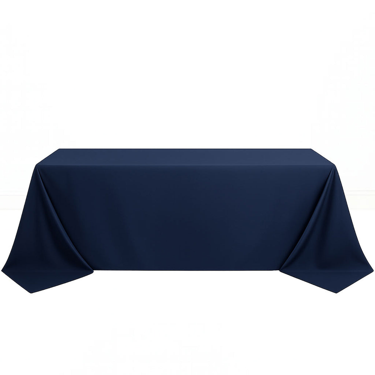 Scuba Polyester Rectangular Tablecloth 90"x132" - By TCF Linen