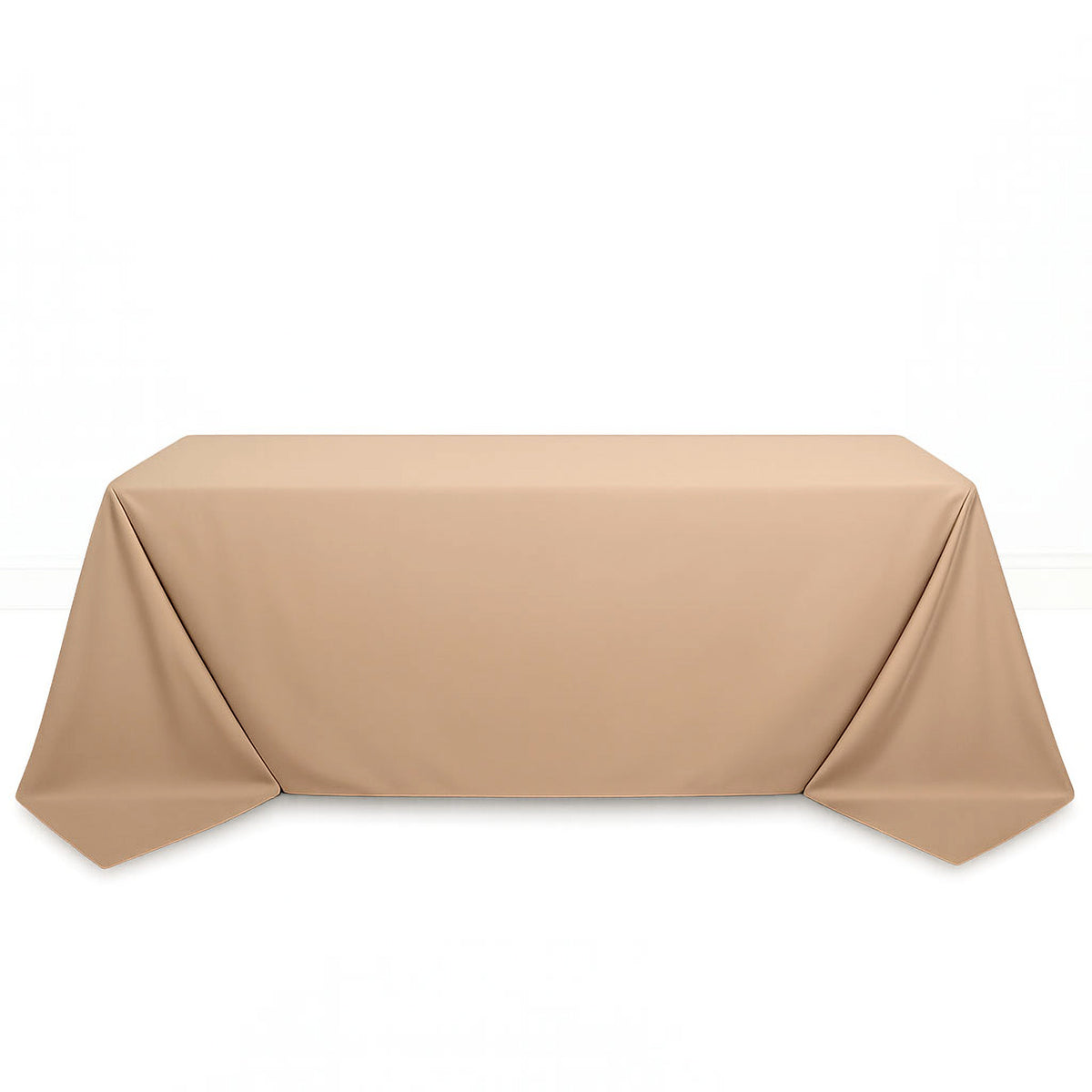 Scuba Polyester Rectangular Tablecloth 90"x132" - By TCF Linen