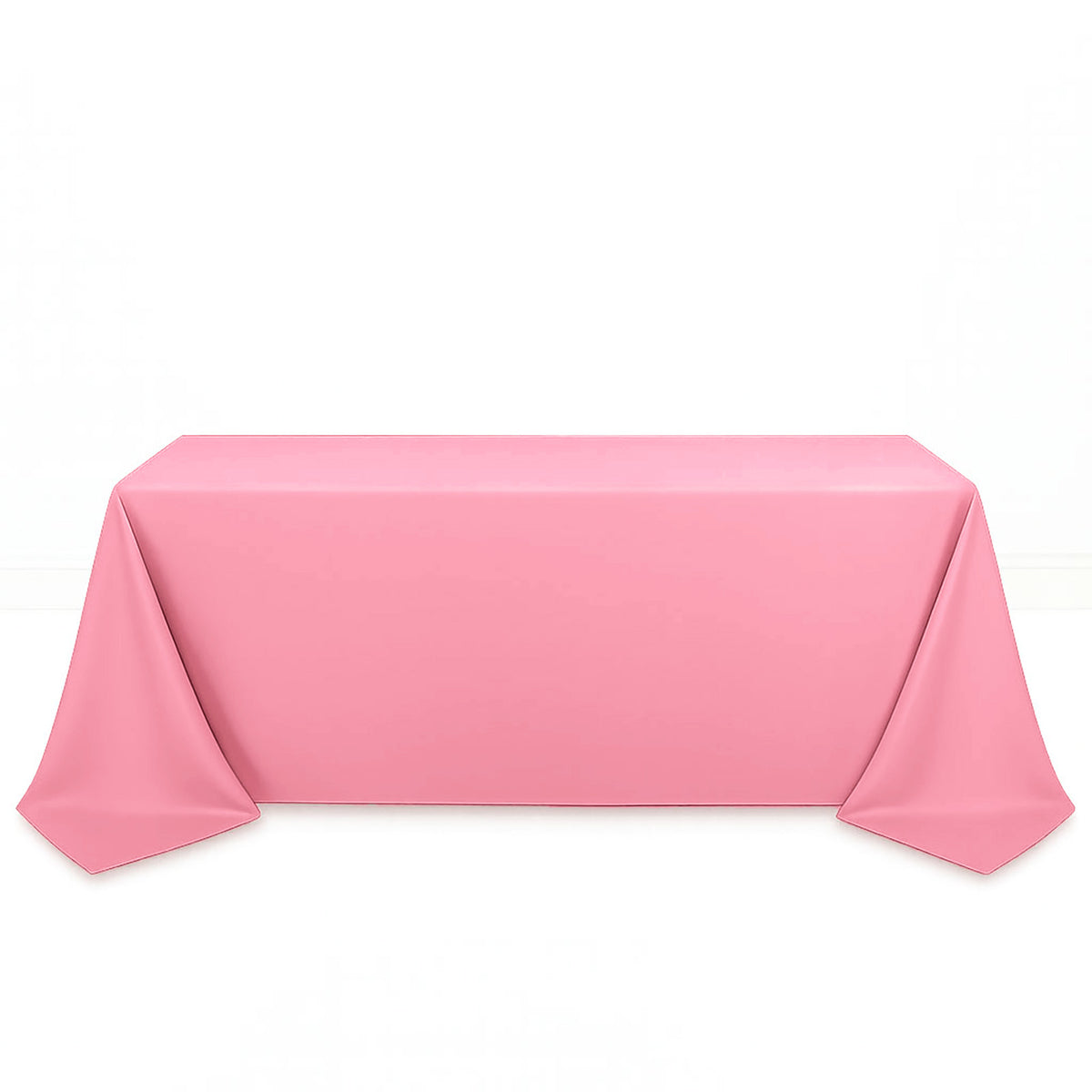 Scuba Polyester Rectangular Tablecloth 90"x132" - By TCF Linen