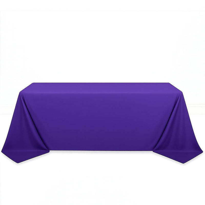 Scuba Polyester Rectangular Tablecloth 90"x132" - By TCF Linen - thumbnail number 3