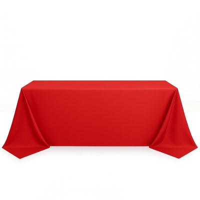 Scuba Polyester Rectangular Tablecloth 90"x132" - By TCF Linen - thumbnail number 4