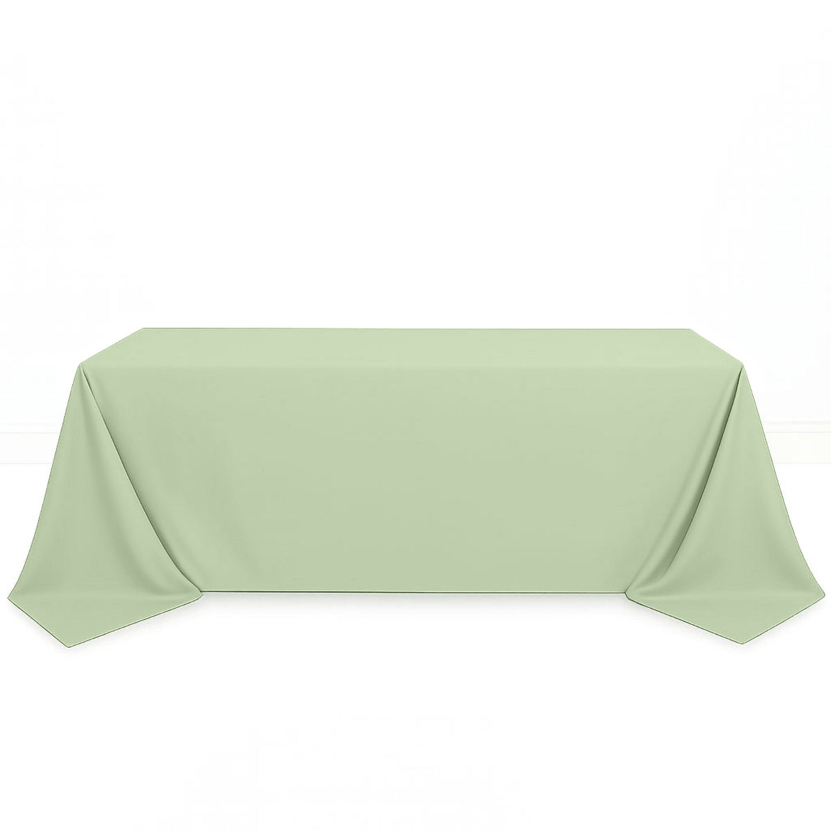 Scuba Polyester Rectangular Tablecloth 90"x132" - By TCF Linen