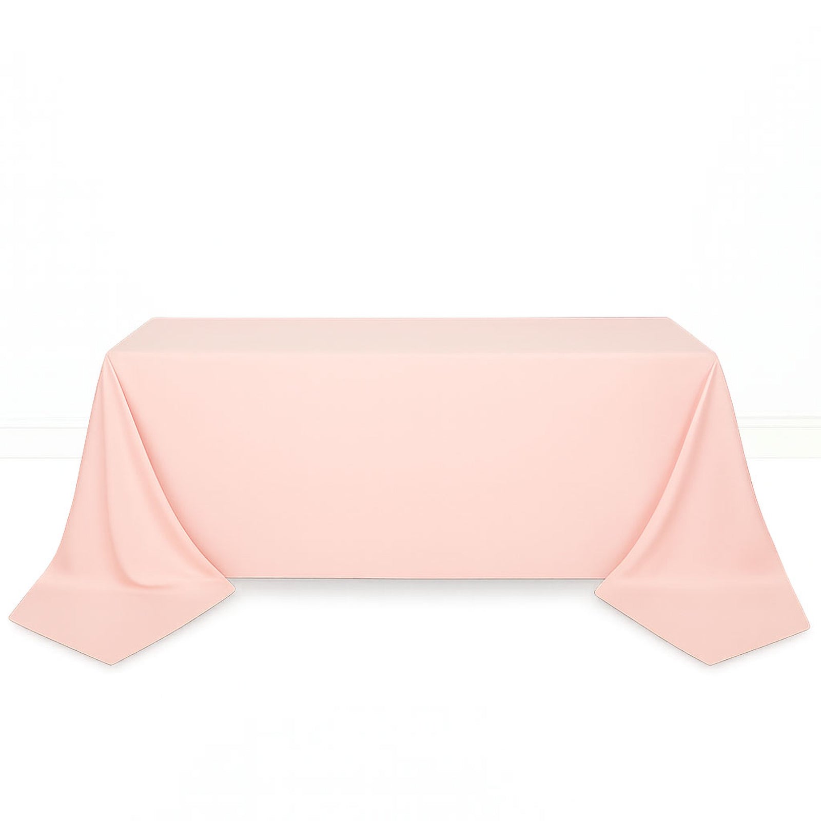 Scuba Polyester Rectangular Tablecloth 90"x156" - By TCF Linen