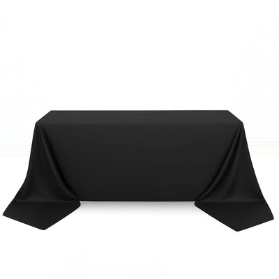 Scuba Polyester Rectangular Tablecloth 90"x156" - By TCF Linen - thumbnail number 5
