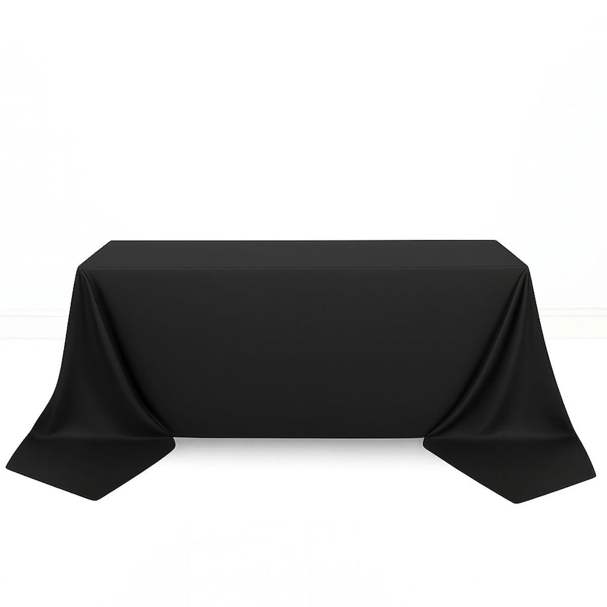 Scuba Polyester Rectangular Tablecloth 90"x156" - By TCF Linen
