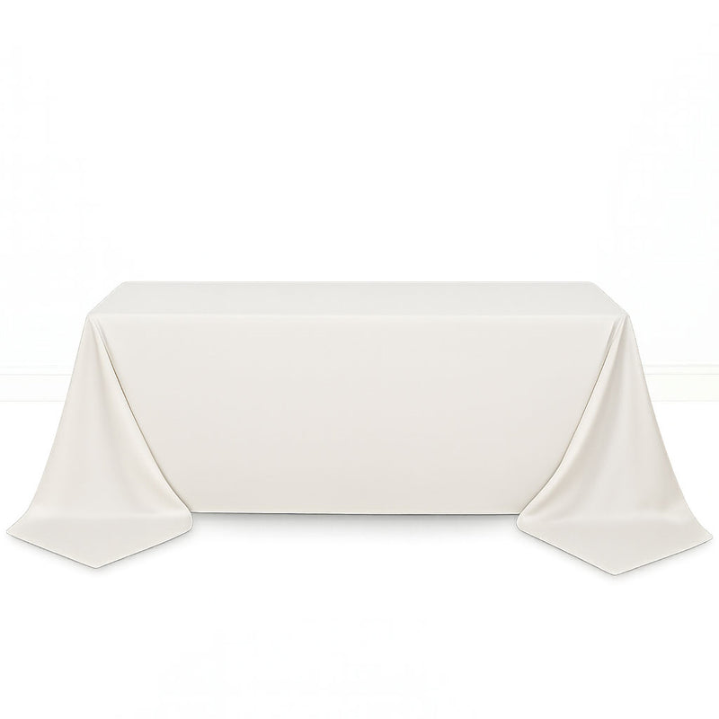Scuba Polyester Rectangular Tablecloth 90"x156" - By TCF Linen - thumbnail number 9