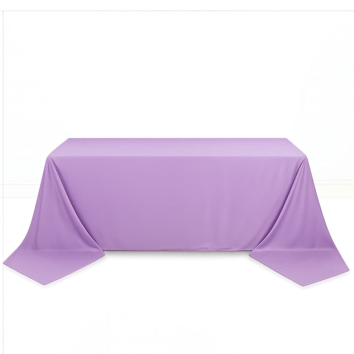Scuba Polyester Rectangular Tablecloth 90"x156" - By TCF Linen