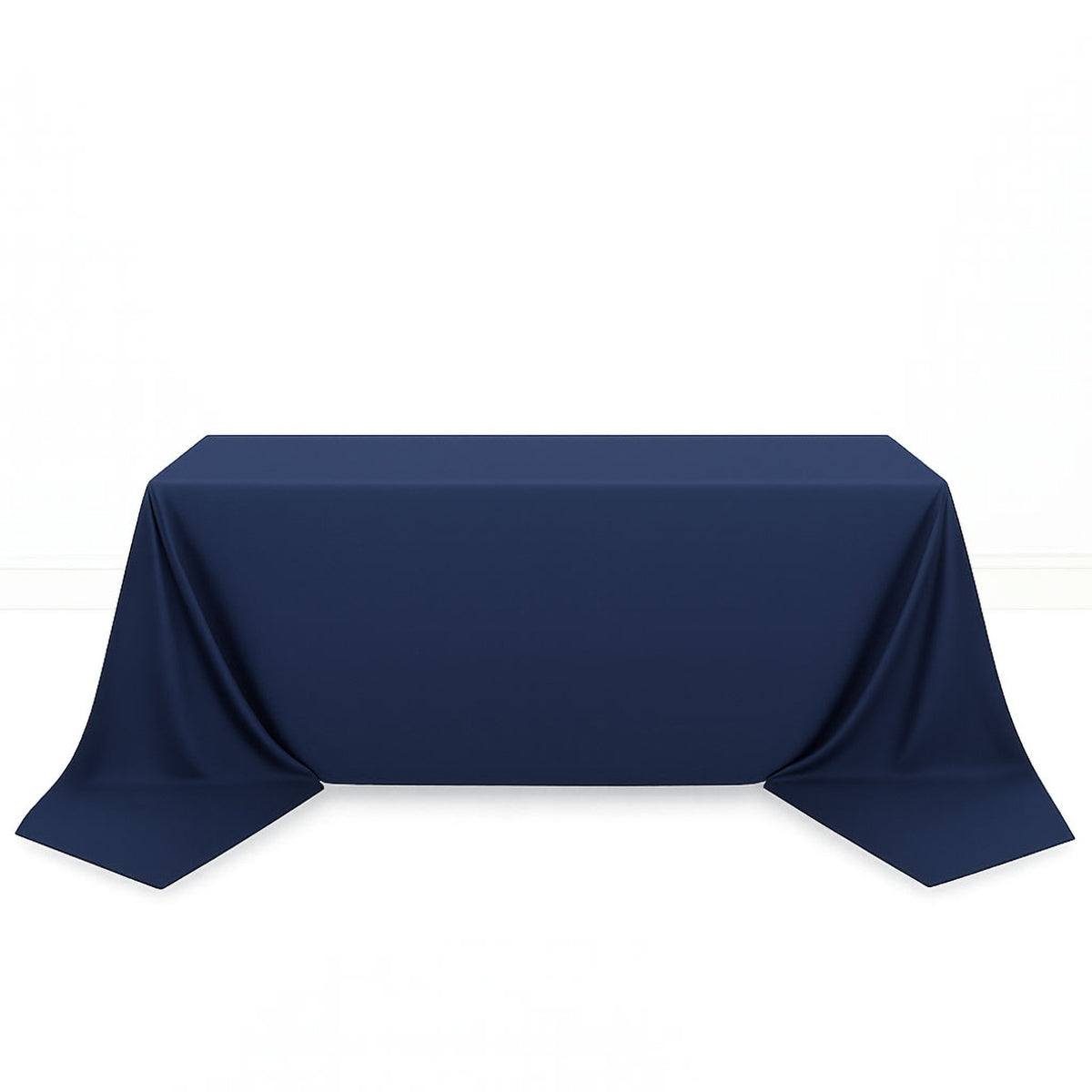 Scuba Polyester Rectangular Tablecloth 90"x156" - By TCF Linen