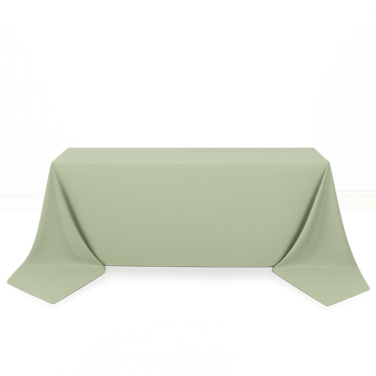 Scuba Polyester Rectangular Tablecloth 90"x156" - By TCF Linen