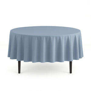 Scuba Polyester Round Tablecloth 90" - By TCF Linen