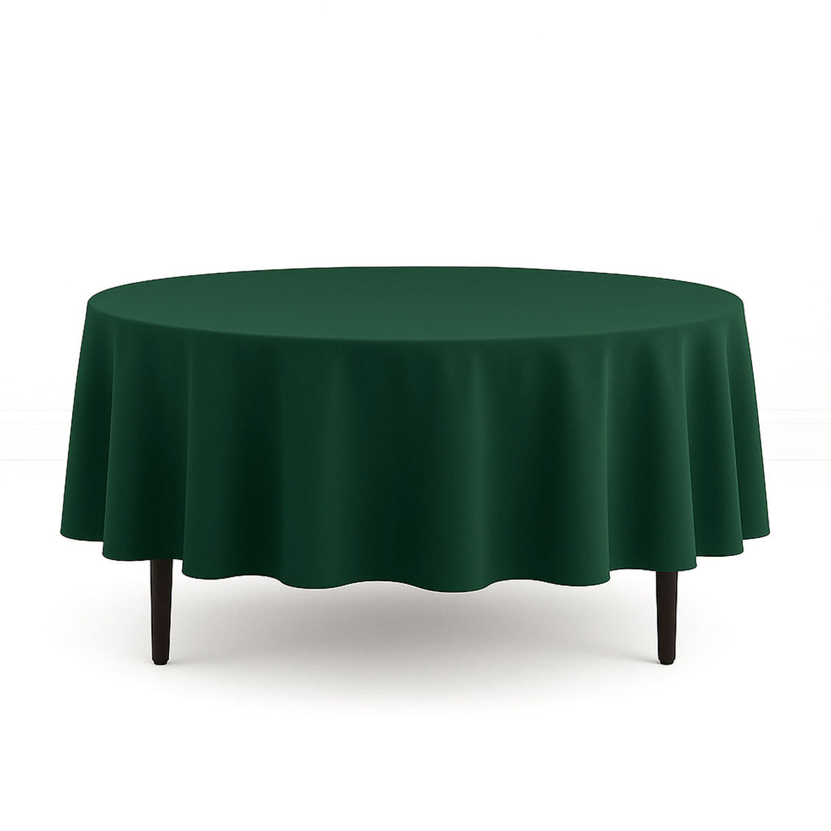 Scuba Polyester Round Tablecloth 90" - By TCF Linen