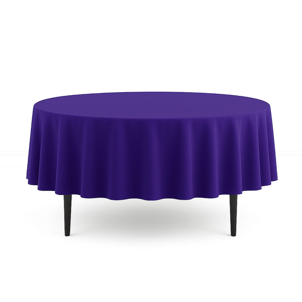 Scuba Polyester Round Tablecloth 90" - By TCF Linen