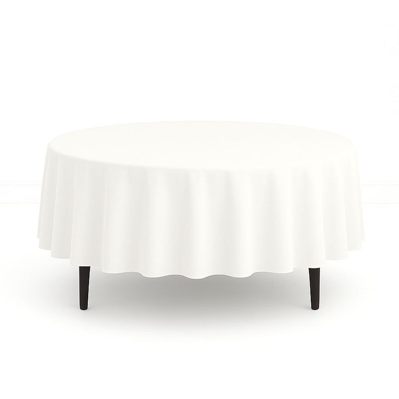 Scuba Polyester Round Tablecloth 90" - By TCF Linen - thumbnail number 18