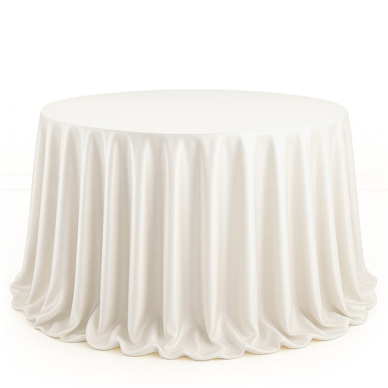 Scuba Polyester Round Tablecloth 132" - By TCF Linen - thumbnail number 3