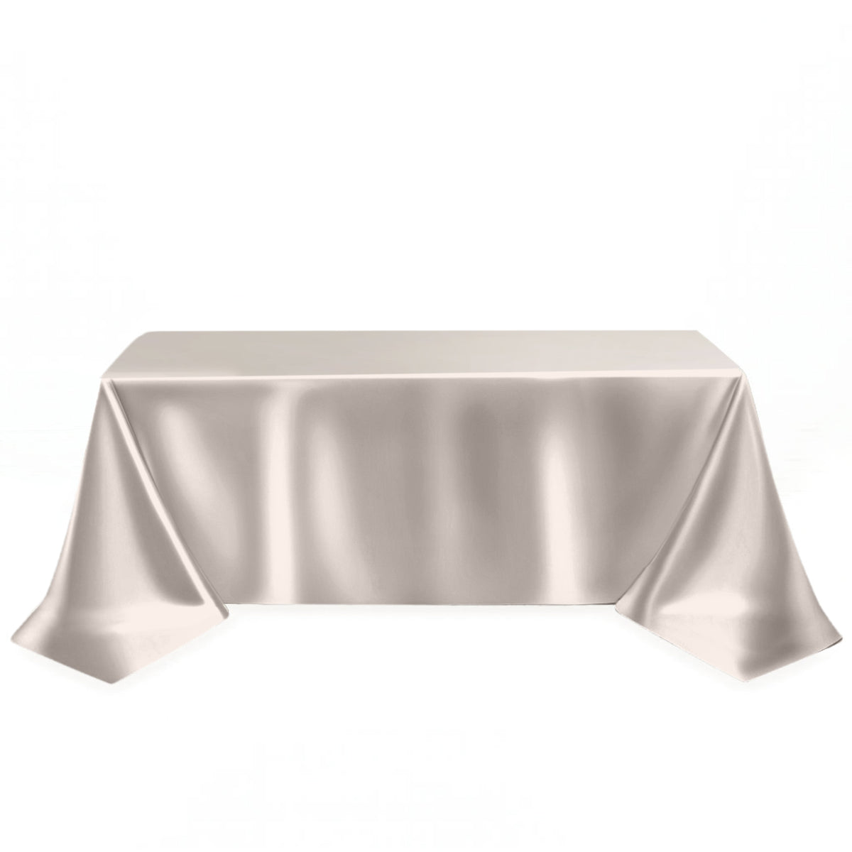 Scuba Polyester Rectangular Tablecloth 90"x156" - By TCF Linen