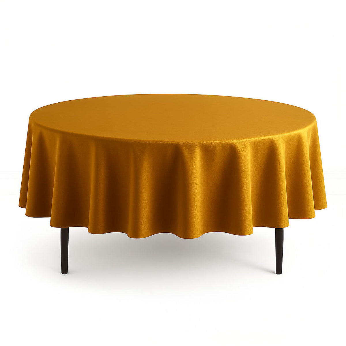 Scuba Polyester Round Tablecloth 90" - By TCF Linen