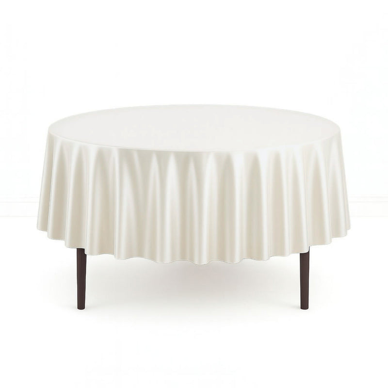 Scuba Polyester Round Tablecloth 90" - By TCF Linen - thumbnail number 20