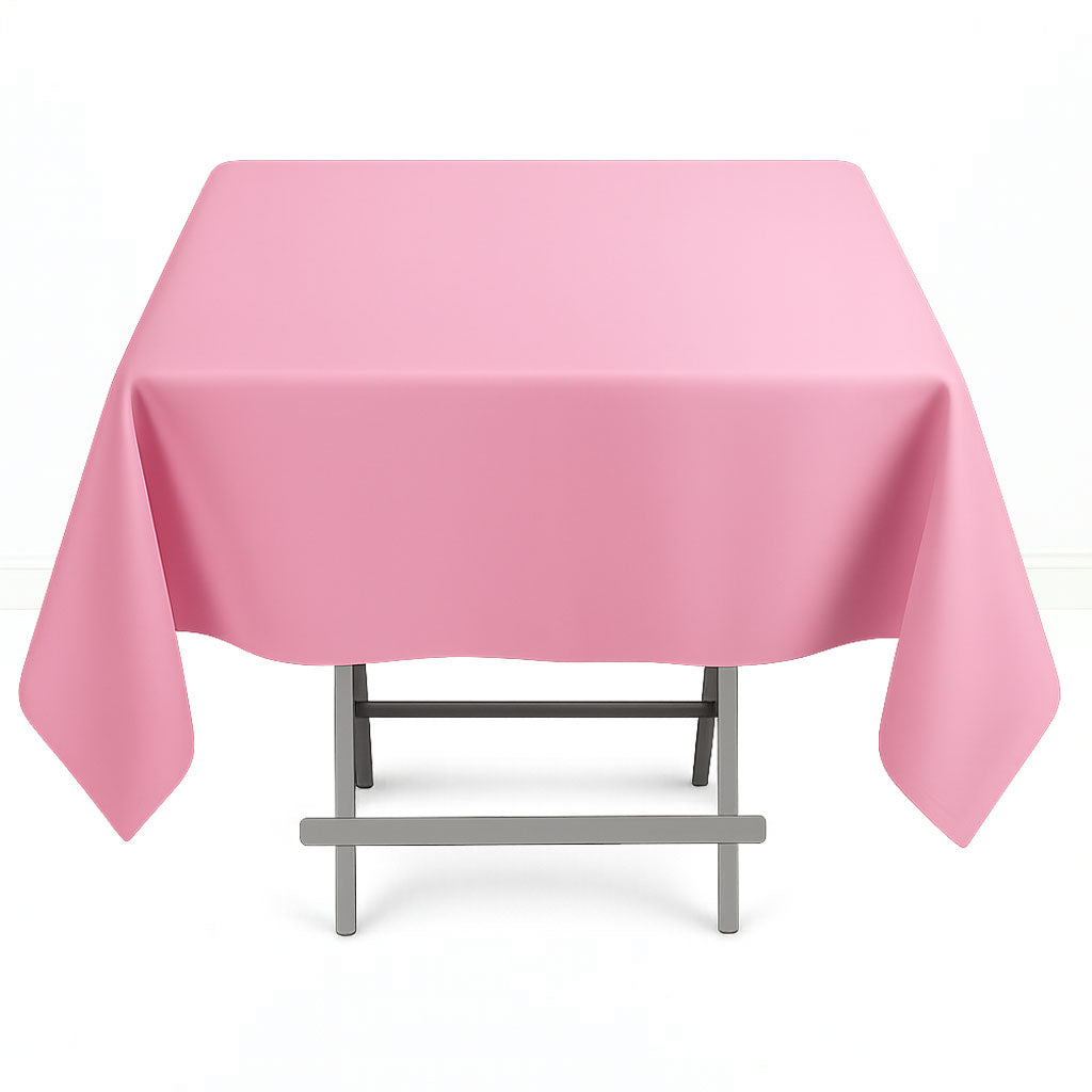 Premium Polyester Square Tablecloth 54"x54" - 220GSM - By TCF Linen