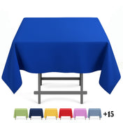 Premium Polyester Square Tablecloth 54"x54" - 220GSM - By TCF Linen - thumbnail number 1