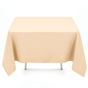 Premium Polyester Square Tablecloth 70"x70" - 220GSM- By TCF Linen