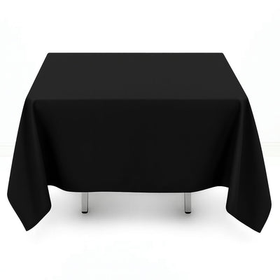 Premium Polyester Square Tablecloth 70"x70" - 220GSM- By TCF Linen - thumbnail number 3