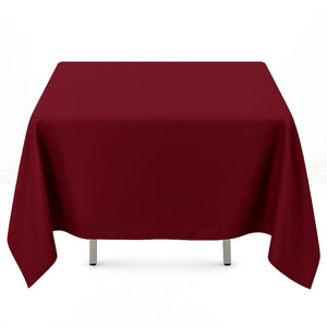 Premium Polyester Square Tablecloth 70"x70" - 220GSM- By TCF Linen