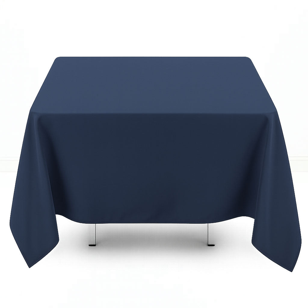 Premium Polyester Square Tablecloth 70"x70" - 220GSM- By TCF Linen