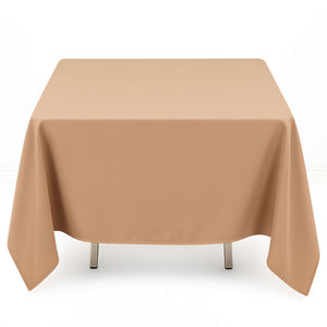 Premium Polyester Square Tablecloth 70"x70" - 220GSM- By TCF Linen