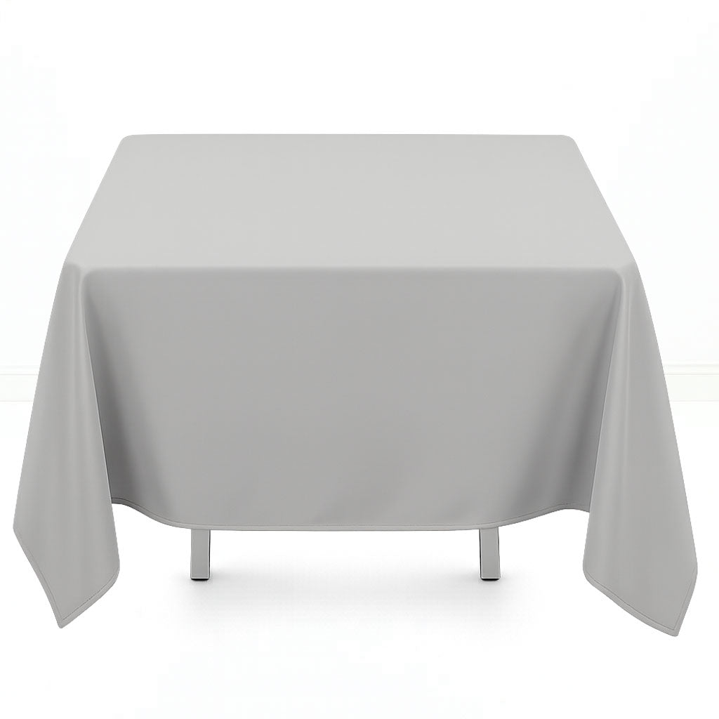 Premium Polyester Square Tablecloth 70"x70" - 220GSM- By TCF Linen