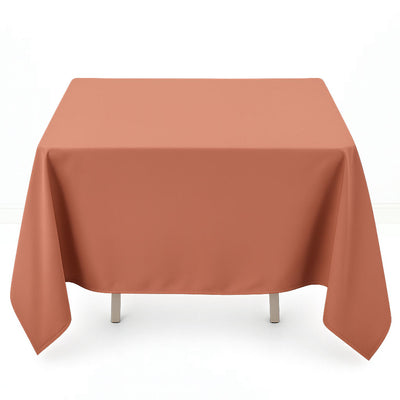 Premium Polyester Square Tablecloth 70"x70" - 220GSM- By TCF Linen - thumbnail number 22