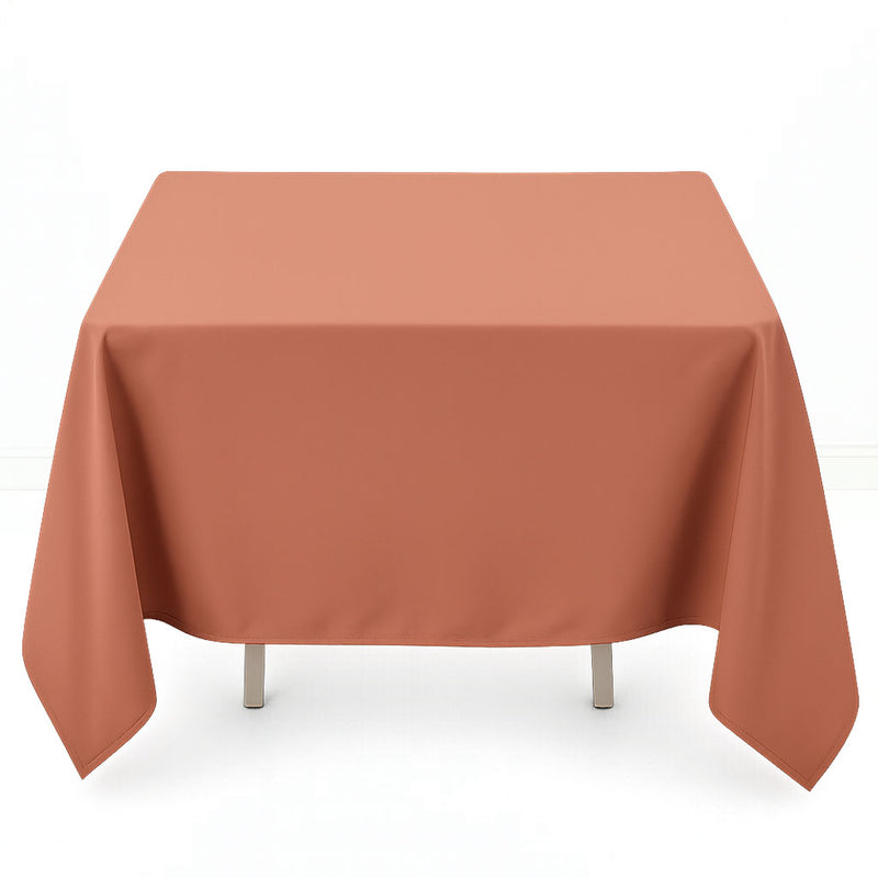 Premium Polyester Square Tablecloth 70"x70" - 220GSM- By TCF Linen - thumbnail number 22