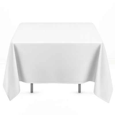 Premium Polyester Square Tablecloth 70"x70" - 220GSM- By TCF Linen - thumbnail number 2