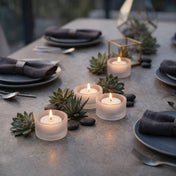 Richland Tealight Candles & Eastland Tealight Holders Set of 96 - Archive - Frosted Tealight Holder - thumbnail number 4